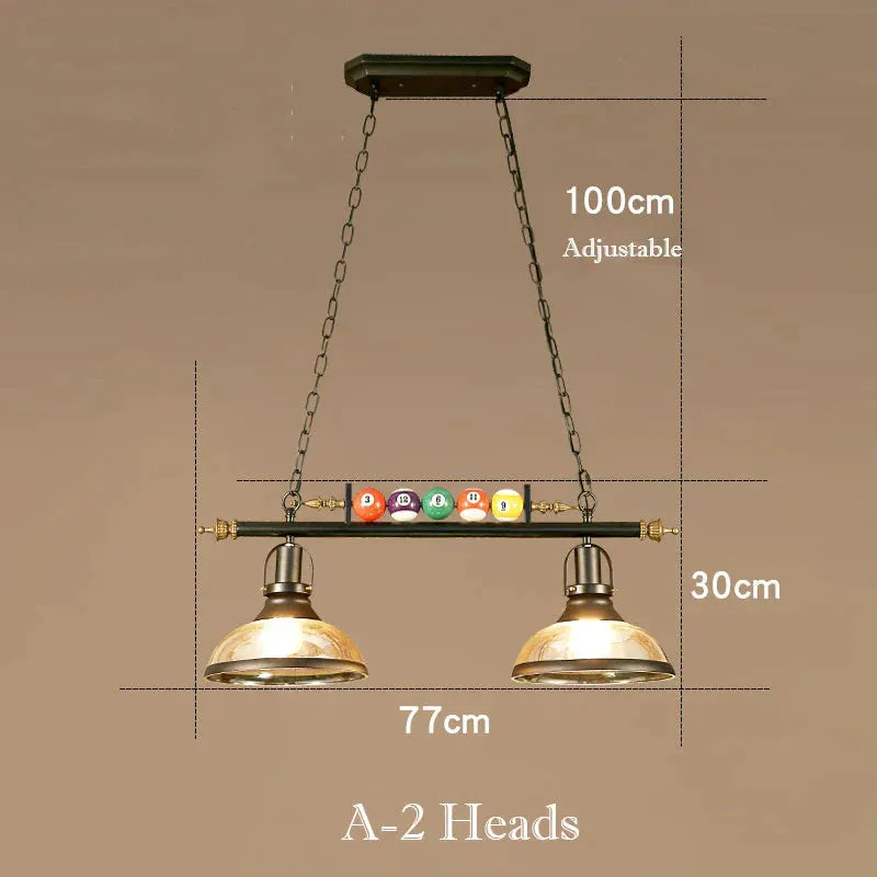 American Retro Chandelier Decoration Creative Personality Nostalgic Lamps