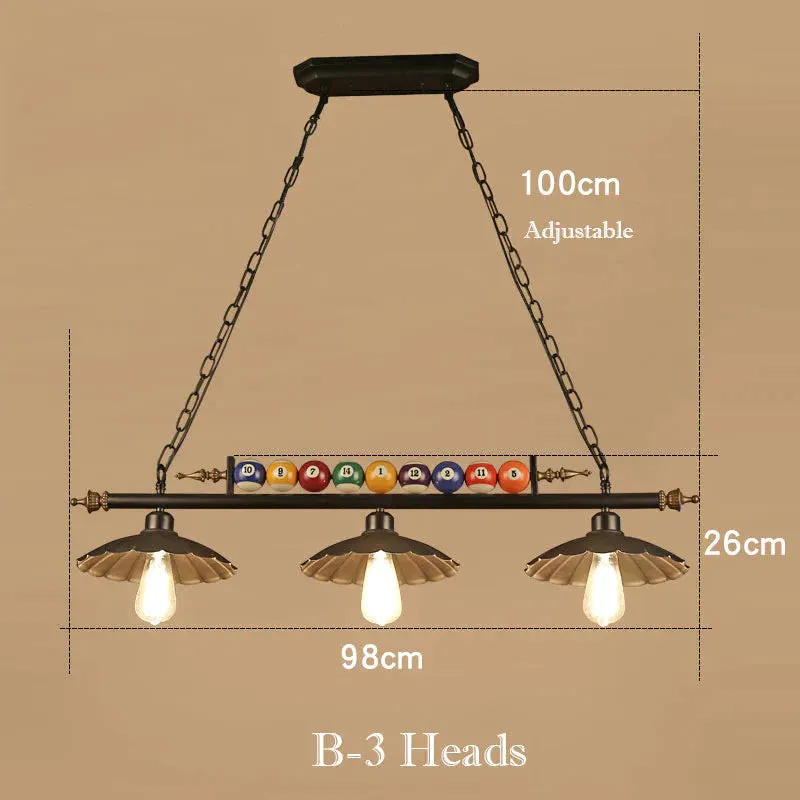 American Retro Chandelier Decoration Creative Personality Nostalgic Lamps