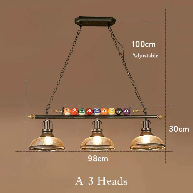 American Retro Chandelier Decoration Creative Personality Nostalgic Lamps