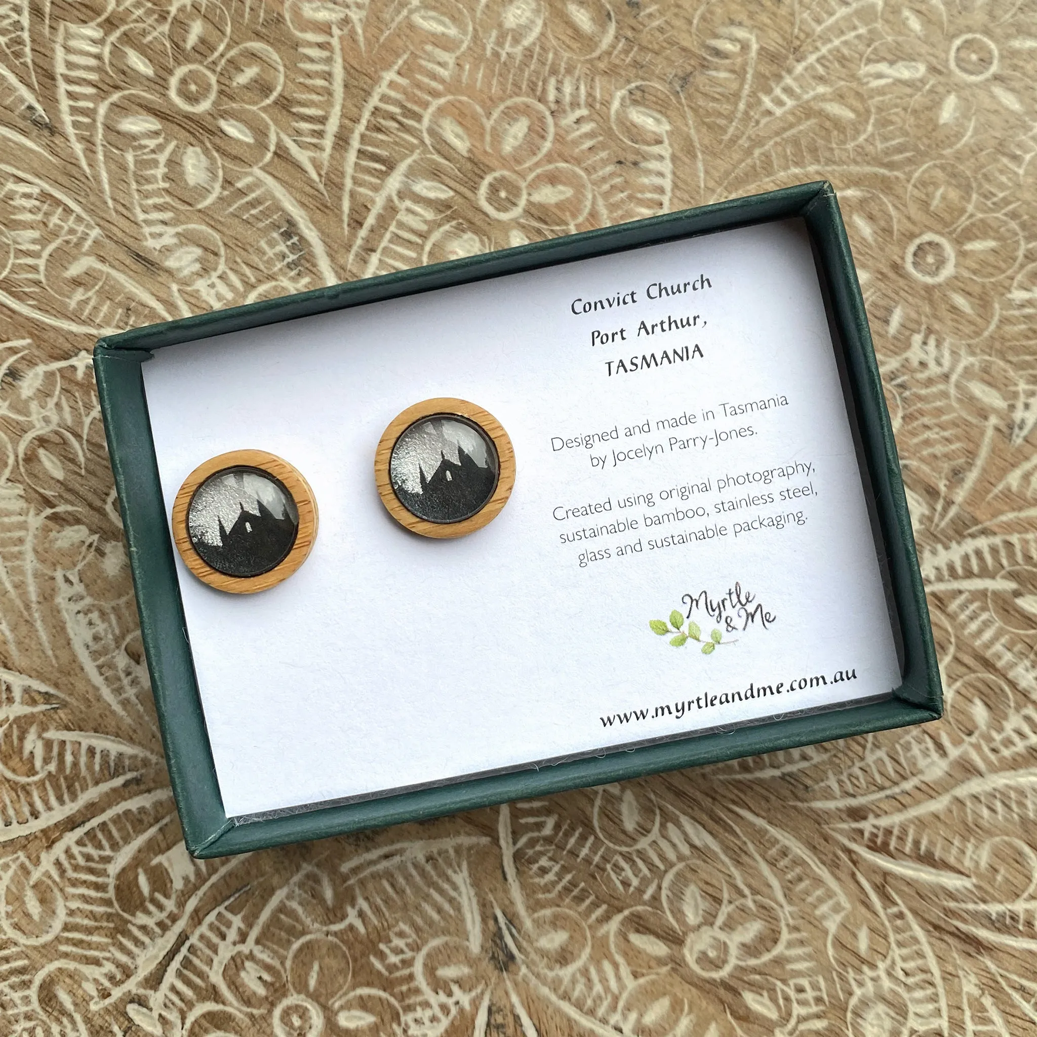 Convict Church - Stud Earrings