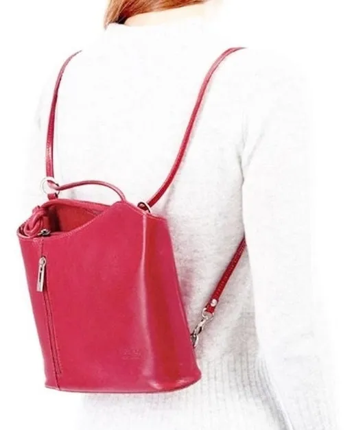 Dark Grey Shoulder Bag Convertable to Backpack
