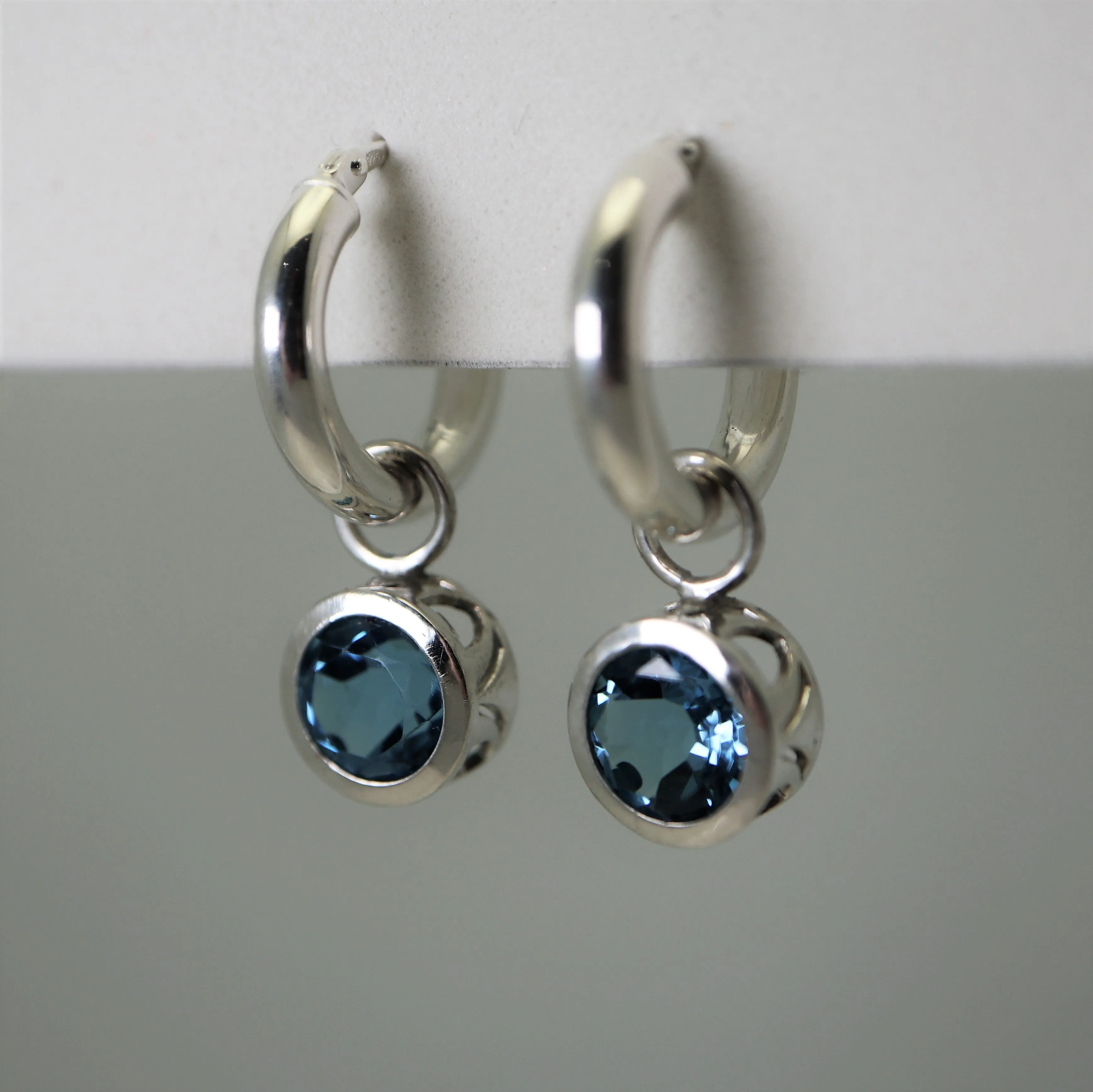 Faith - Swiss Blue Topaz