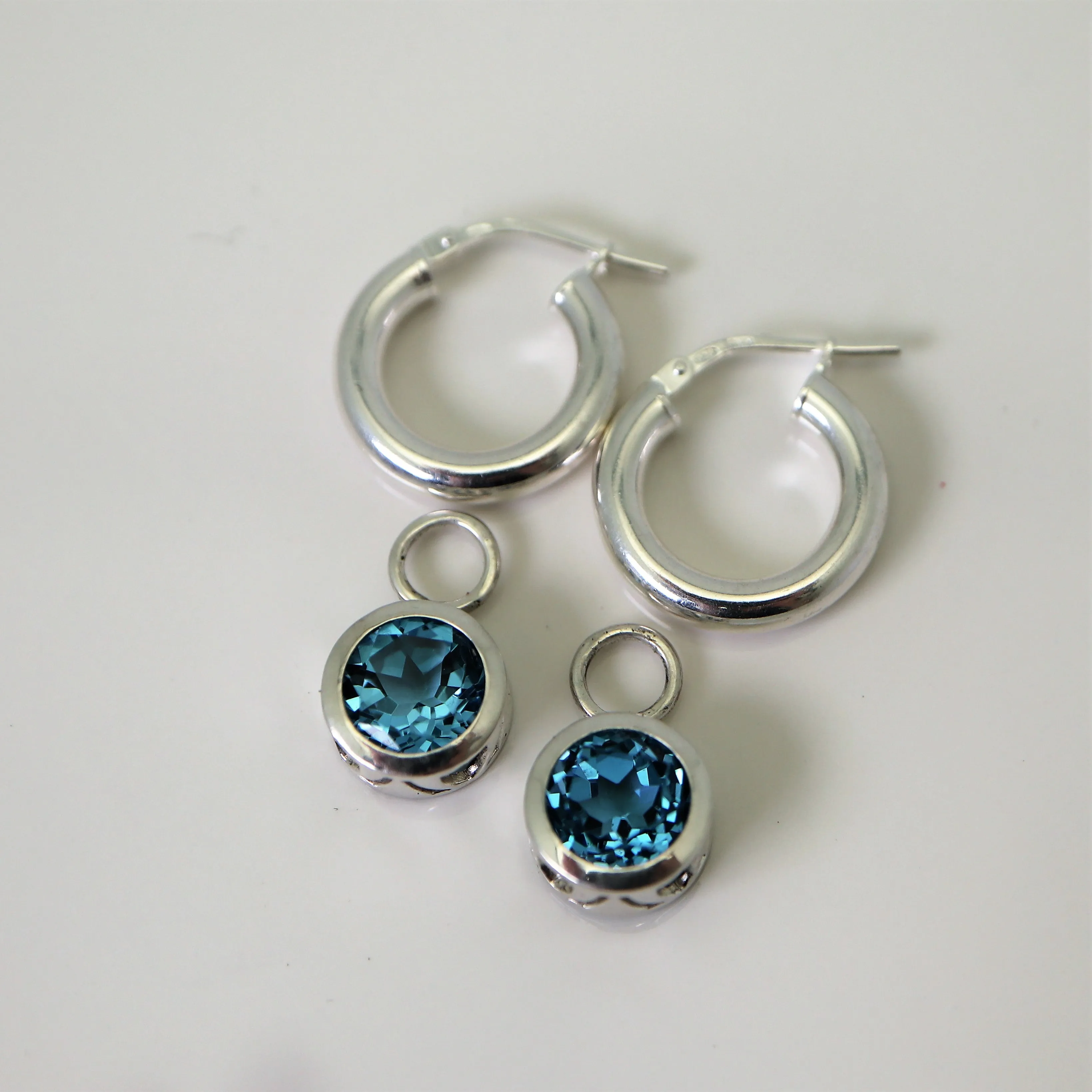 Faith - Swiss Blue Topaz