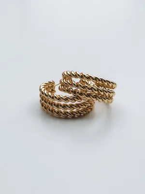French Braid Earrings