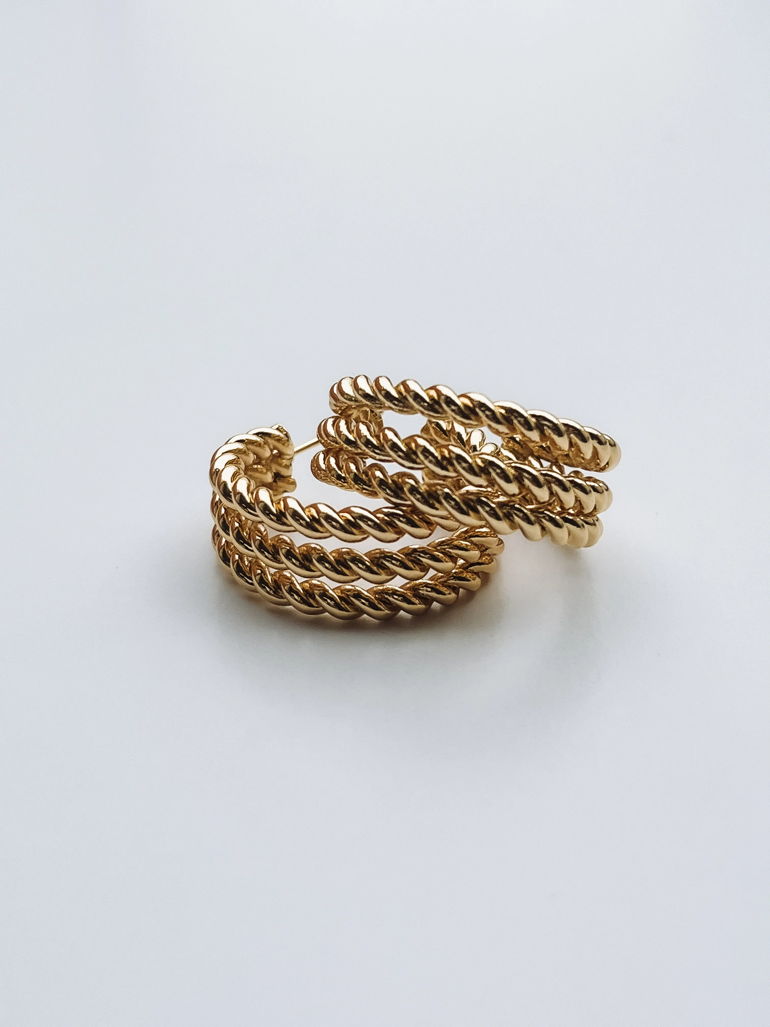 French Braid Earrings