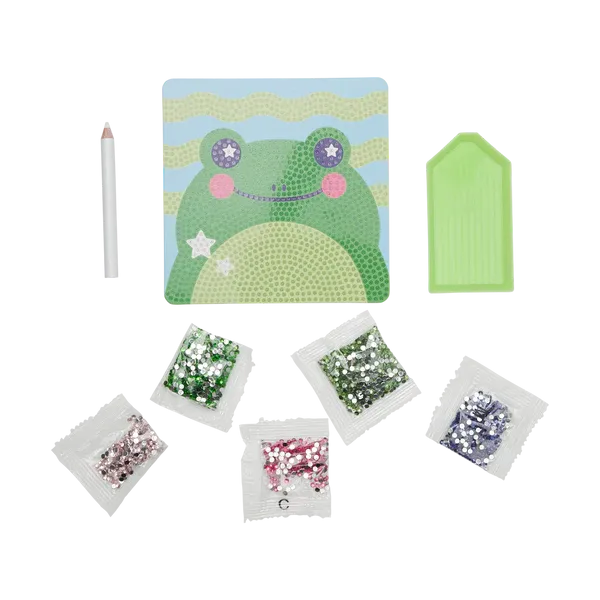 Funny Frog Gem Art kit