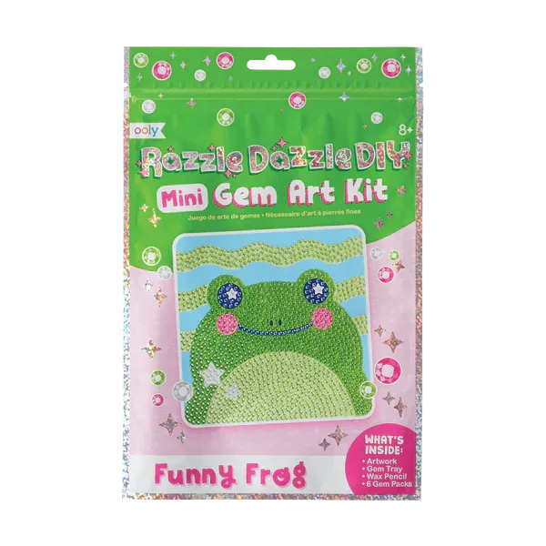 Funny Frog Gem Art kit