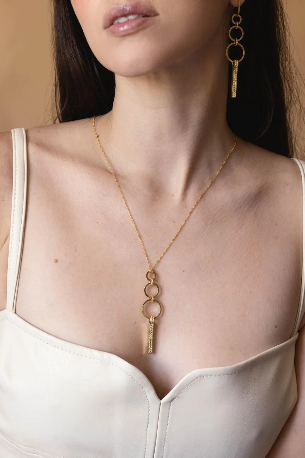 GATSBY PENDANT EARRINGS