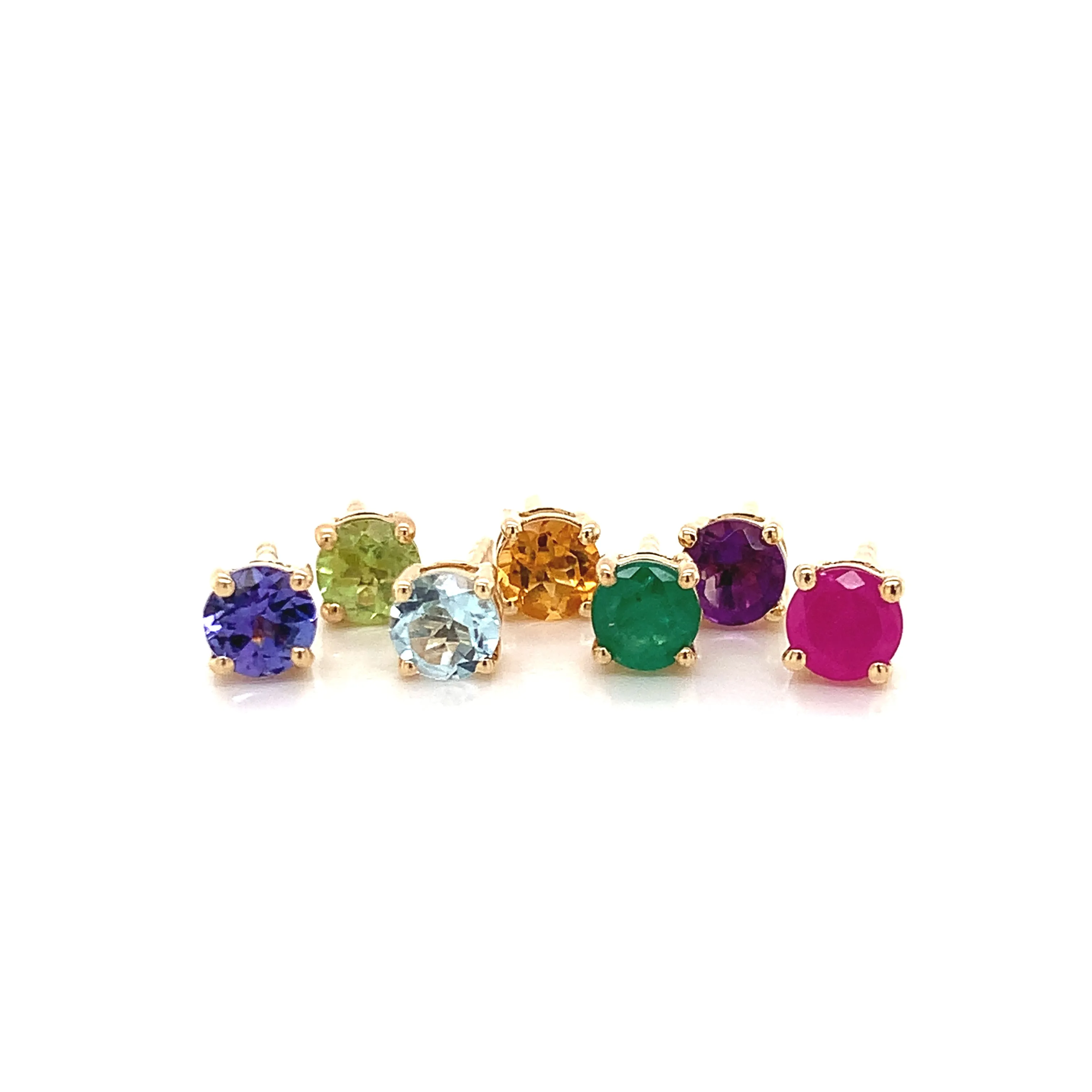 Gem Stud Amethyst