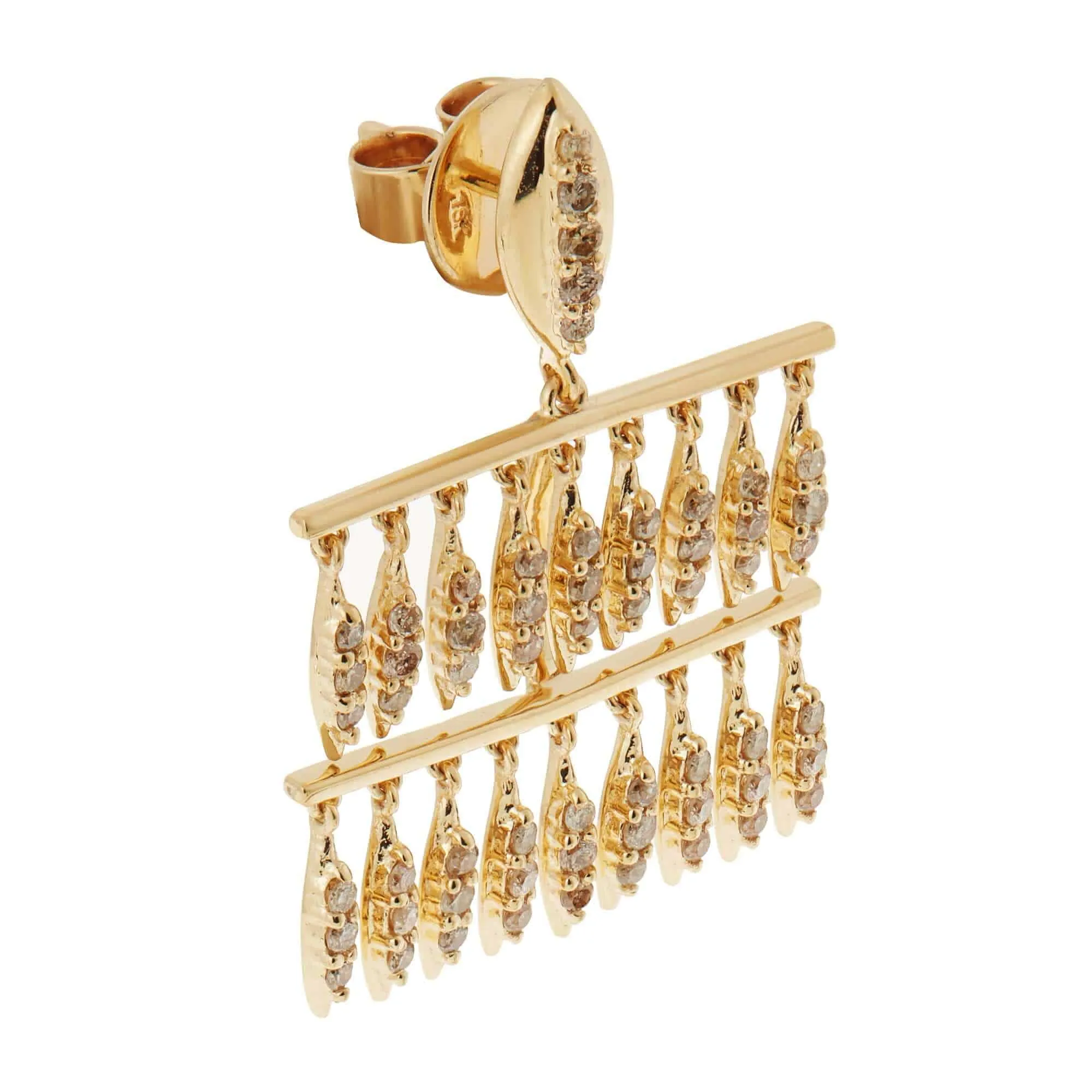 Grass Mini Raining Drops Earrings Y-LCHD