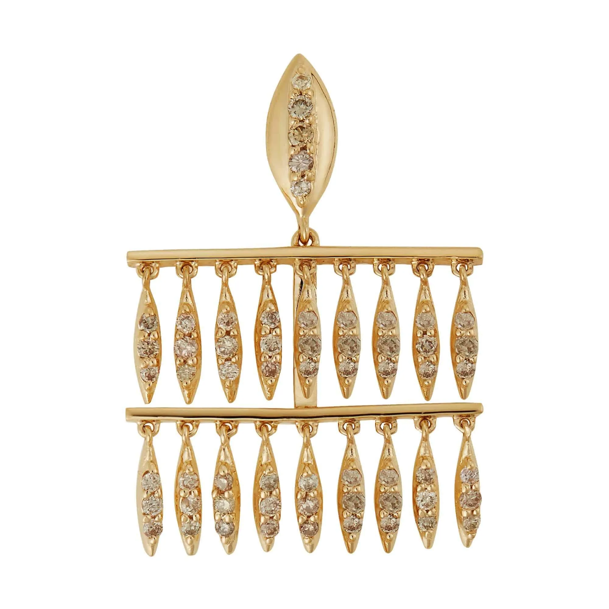 Grass Mini Raining Drops Earrings Y-LCHD