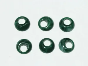 Green Ring Plastic Beads - 18 mm