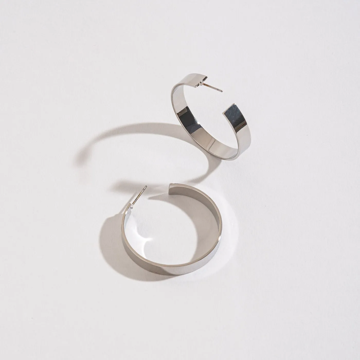Howard's - Silver Nickle-Free Hoops