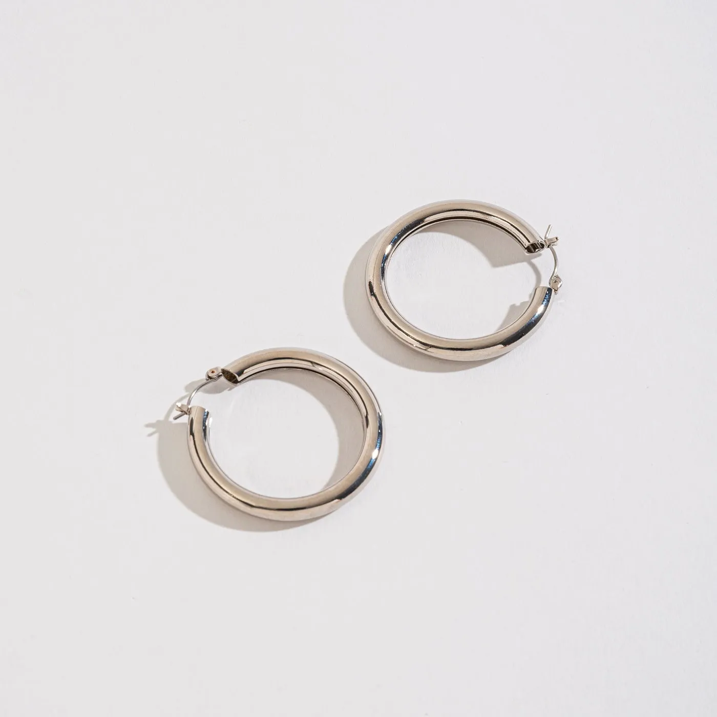 Howard's - Silver Nickle-Free Hoops