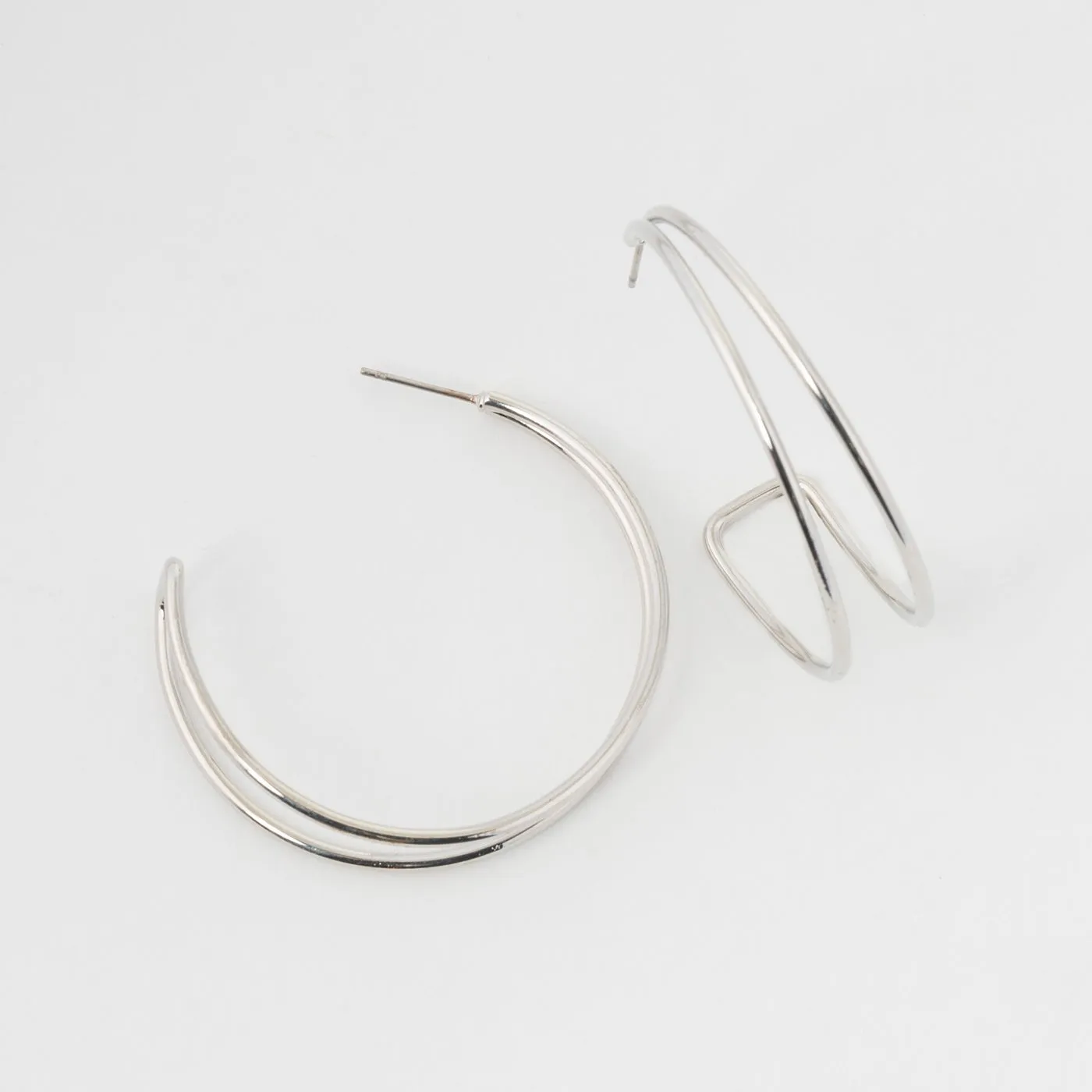 Howard's - Silver Nickle-Free Hoops