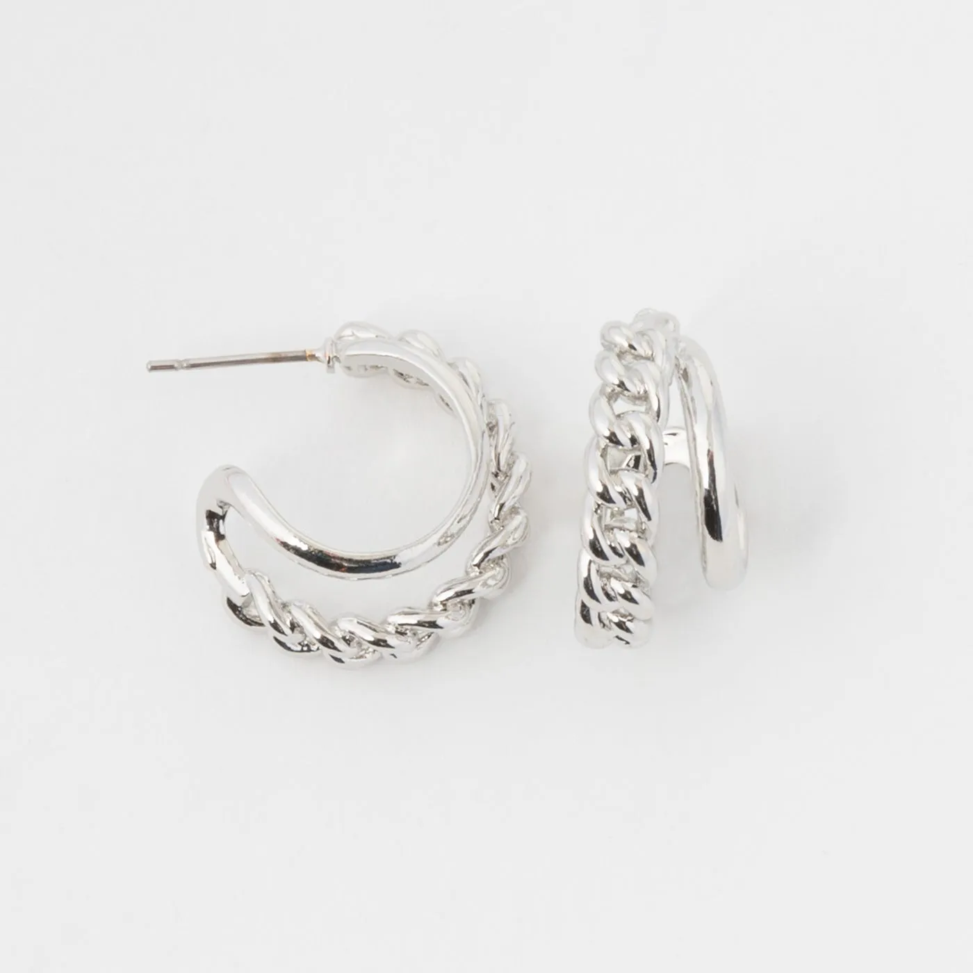 Howard's - Silver Nickle-Free Hoops