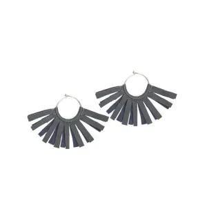ISA earrings, grey