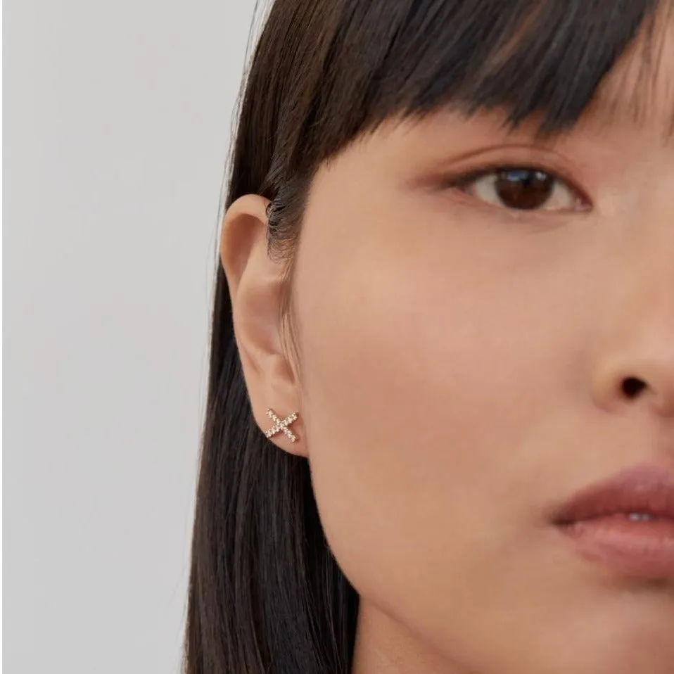 KATIA Diamond Stud Earring Single