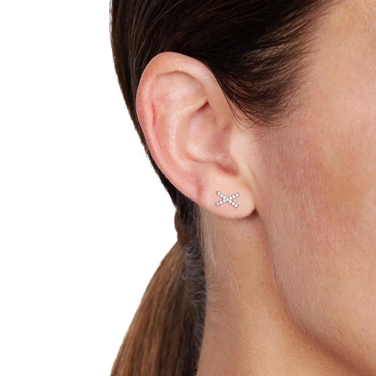 KATIA Diamond Stud Earring Single