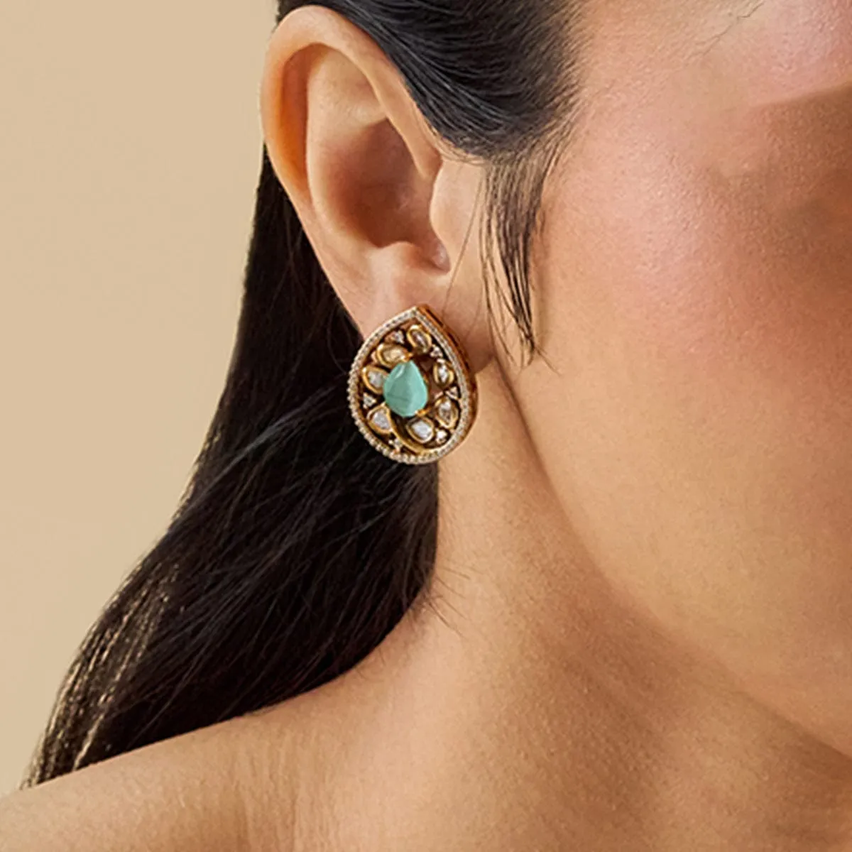 Kundan Earring 174060