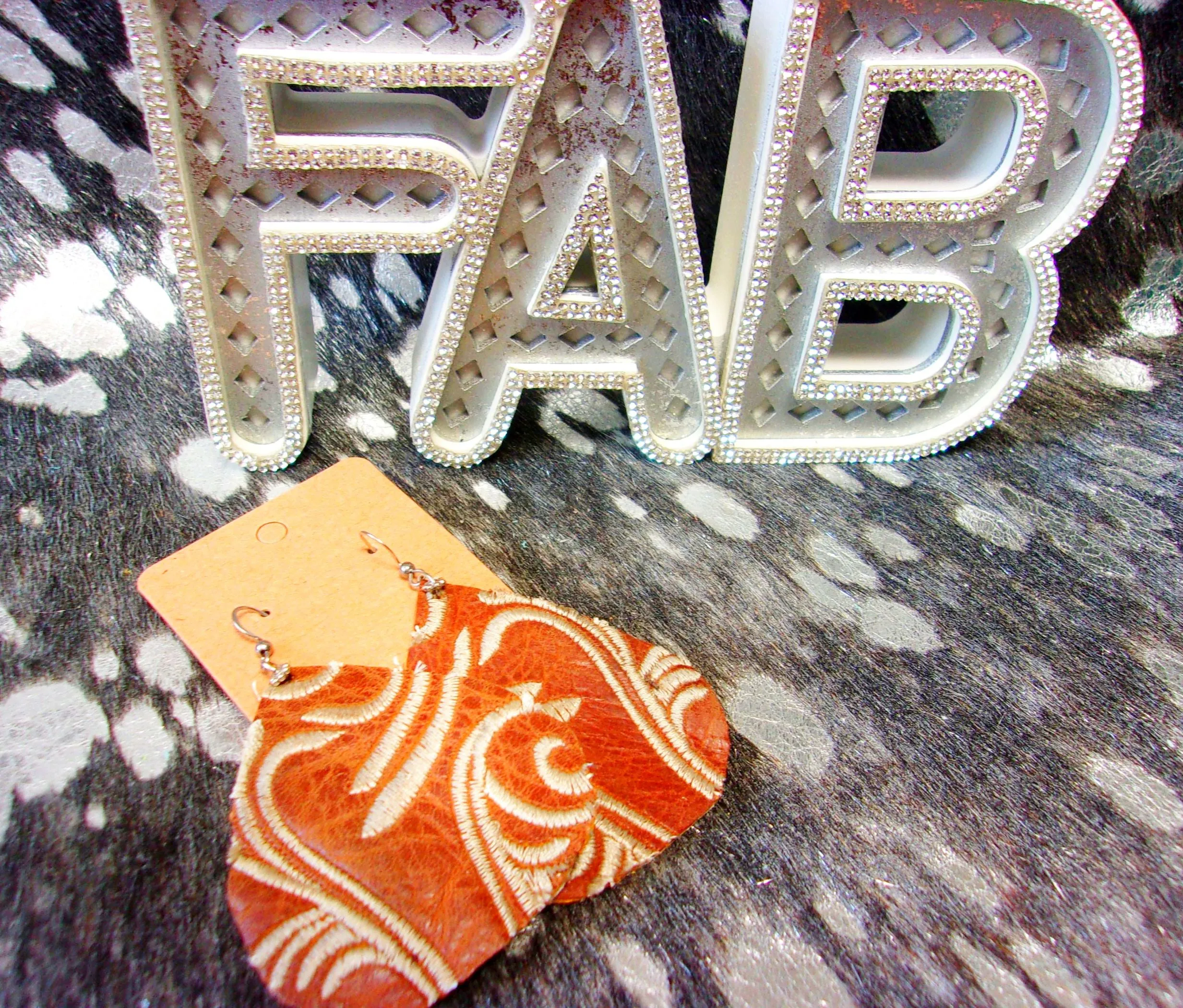 Leather Earrings ER02