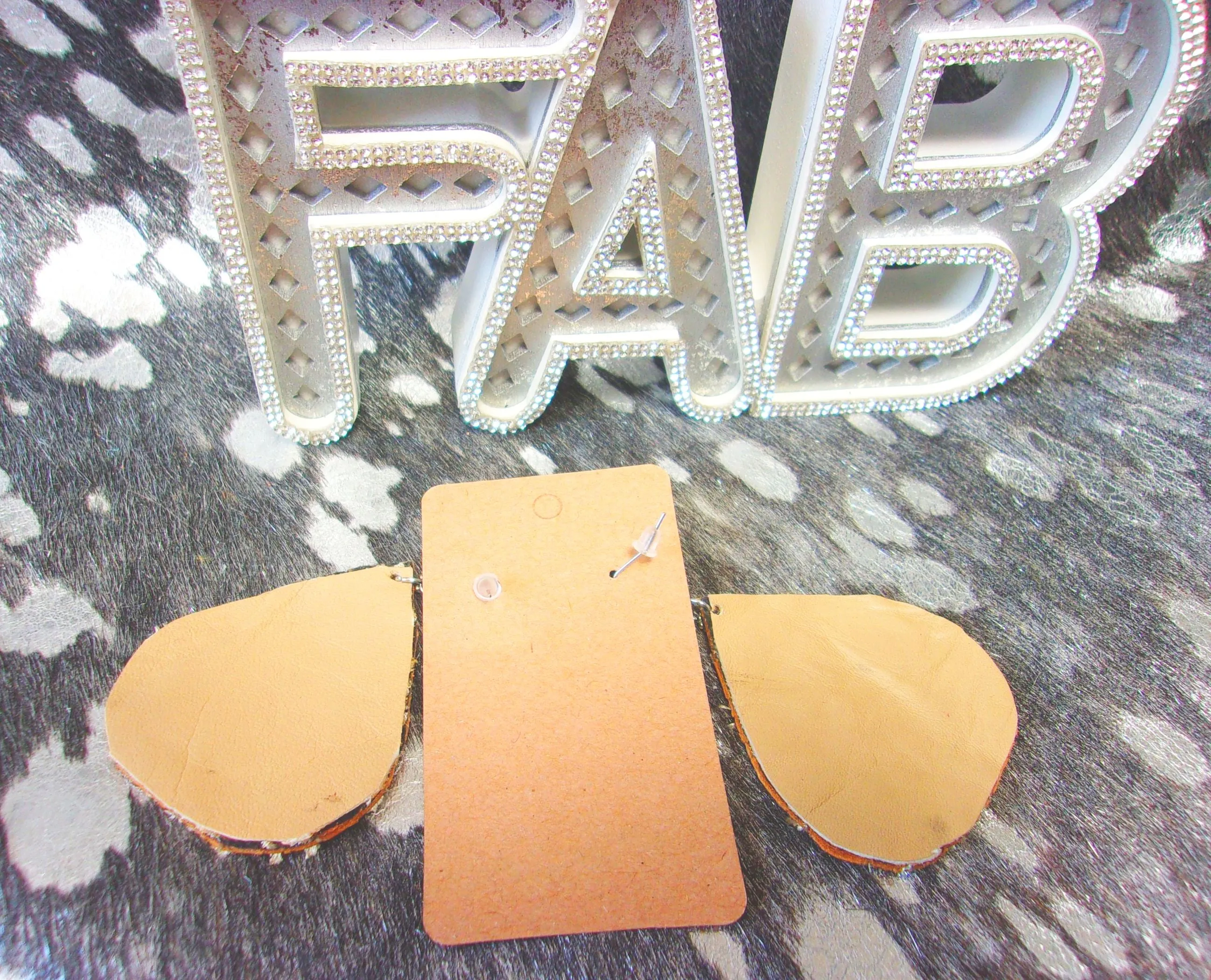 Leather Earrings ER02