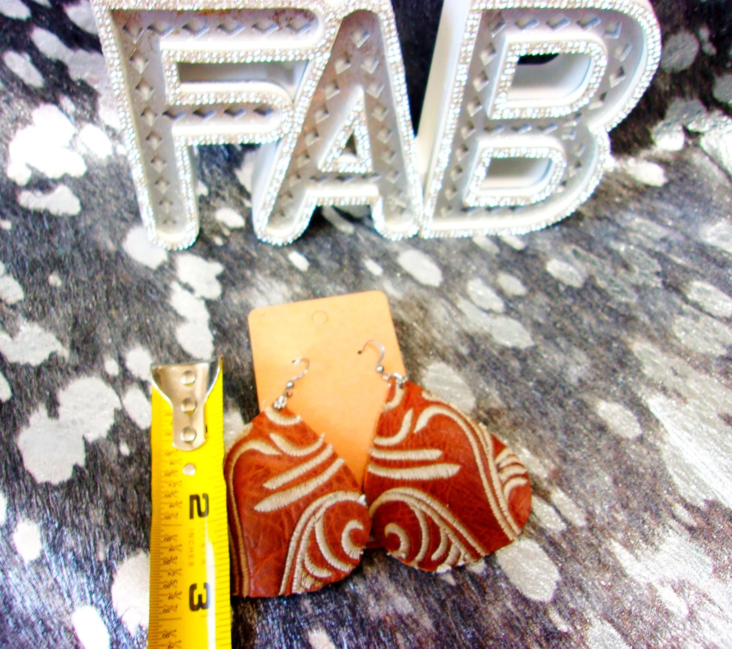 Leather Earrings ER02