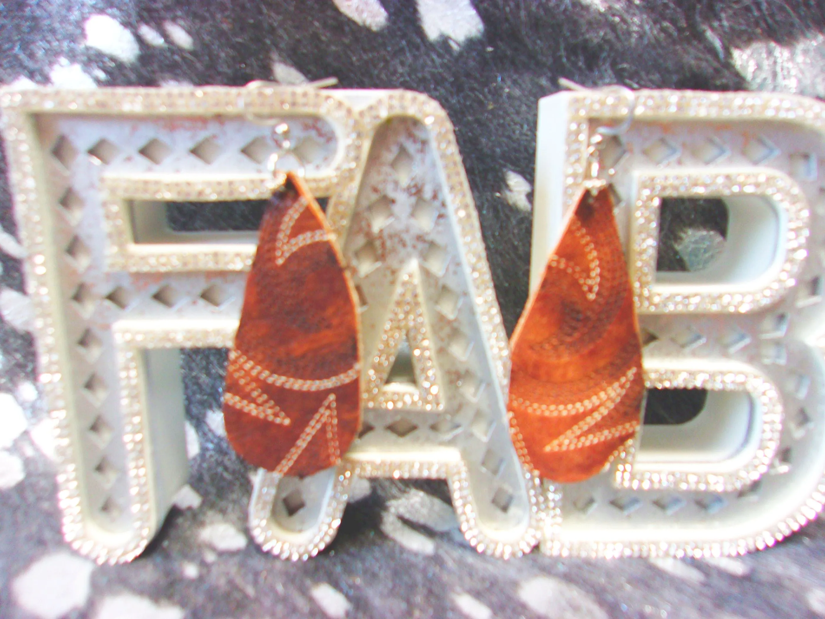 Leather Earrings ER06