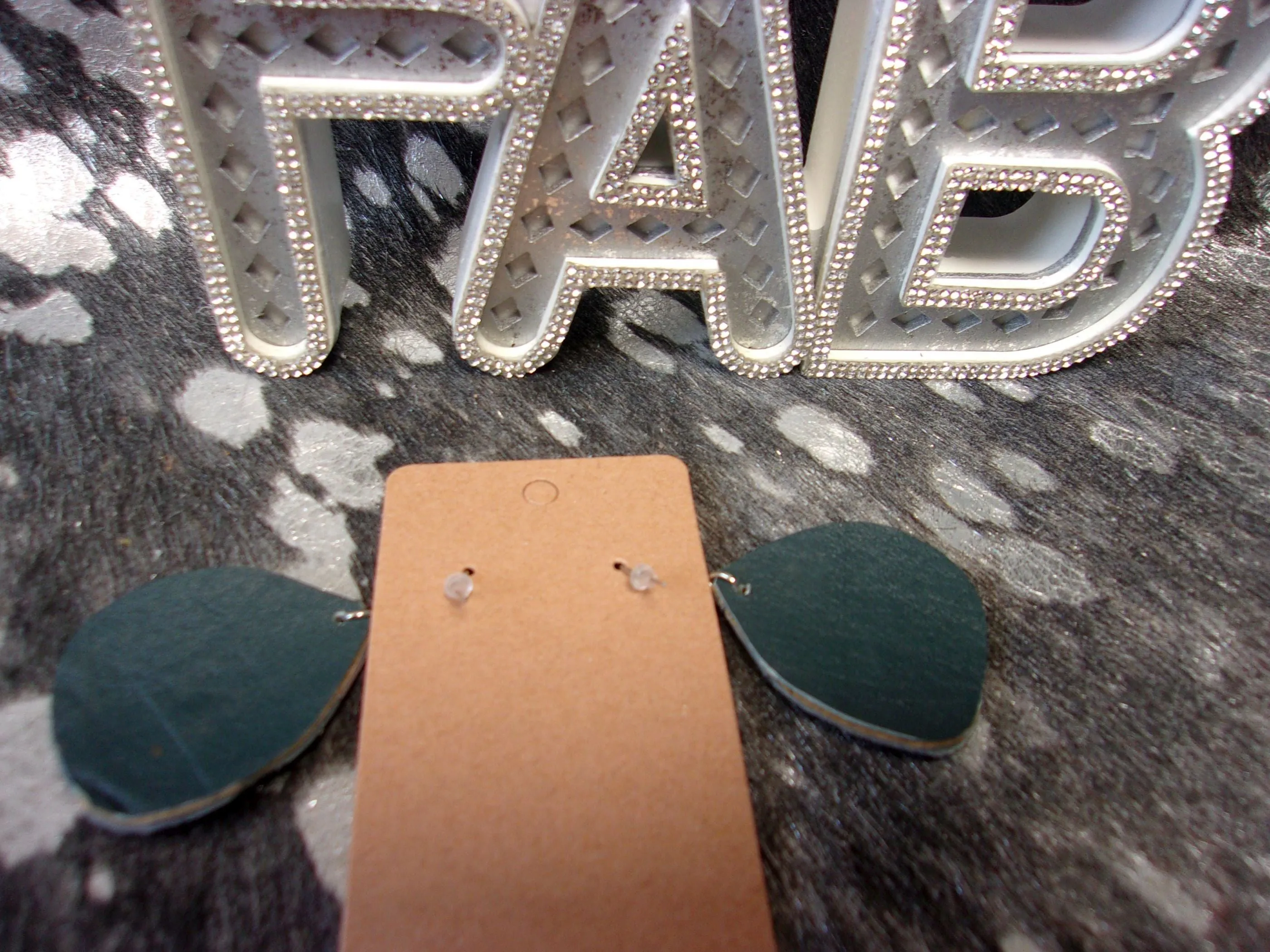 Leather Earrings ER07