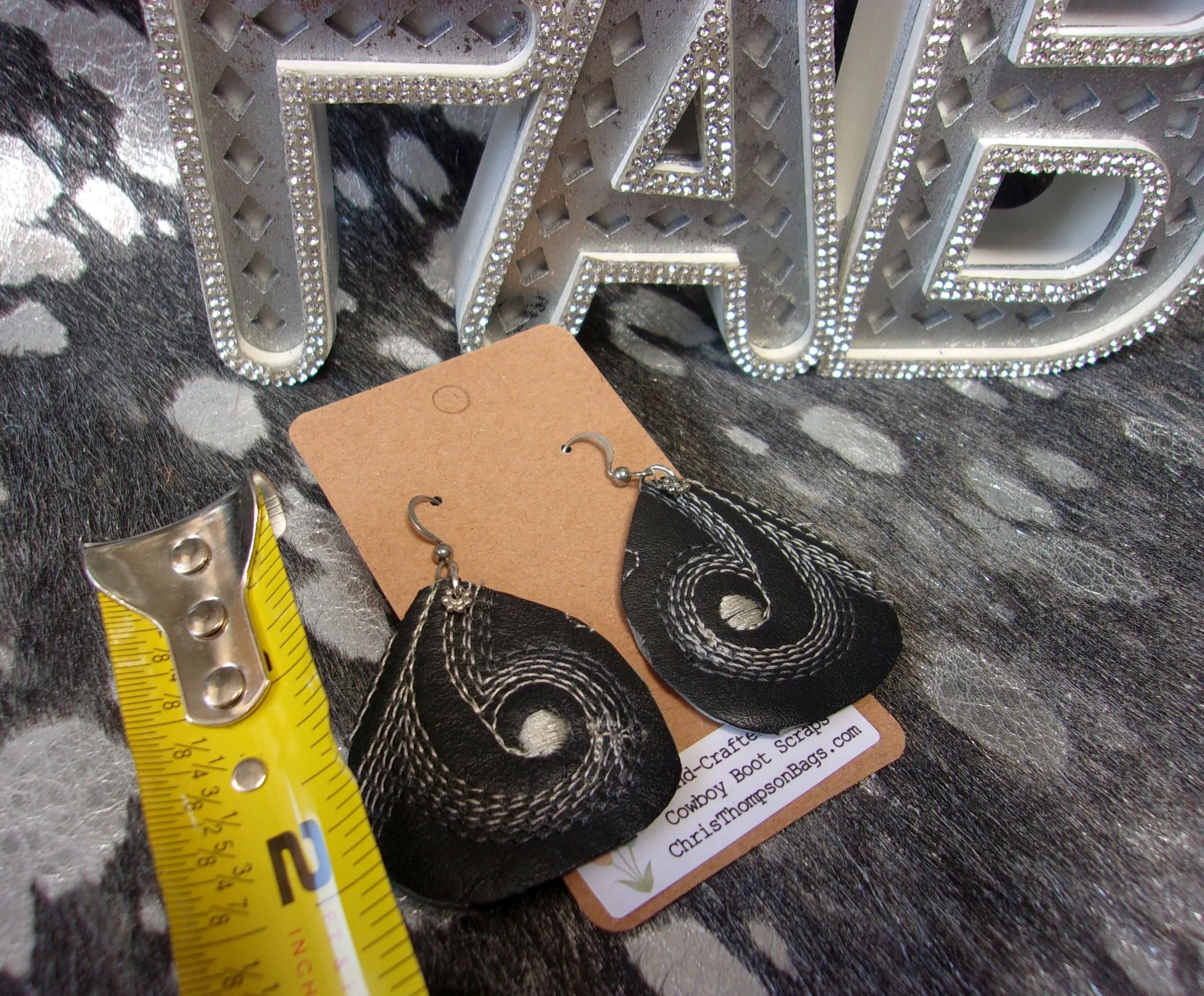 Leather Earrings ER07
