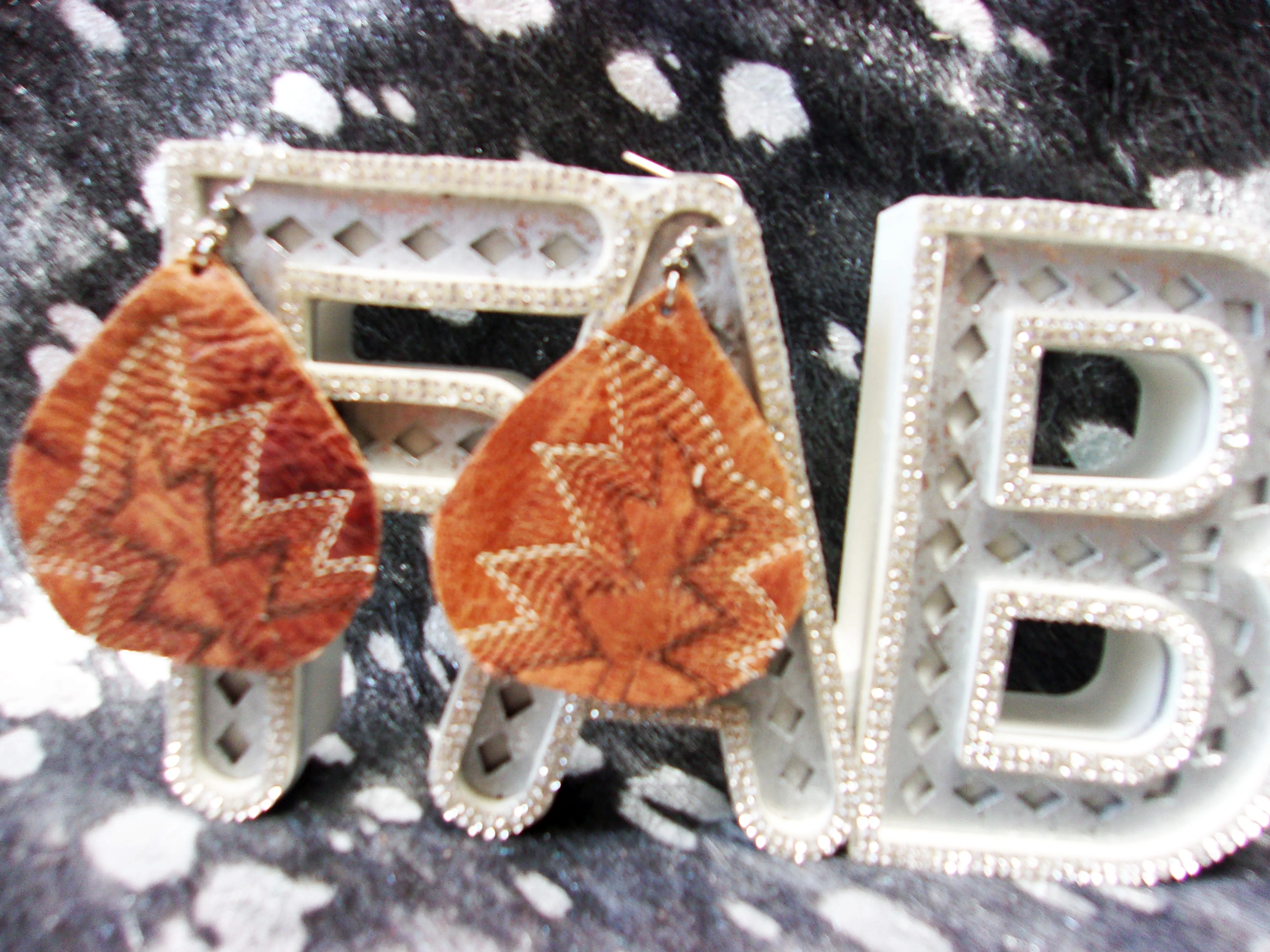 Leather Earrings ER31