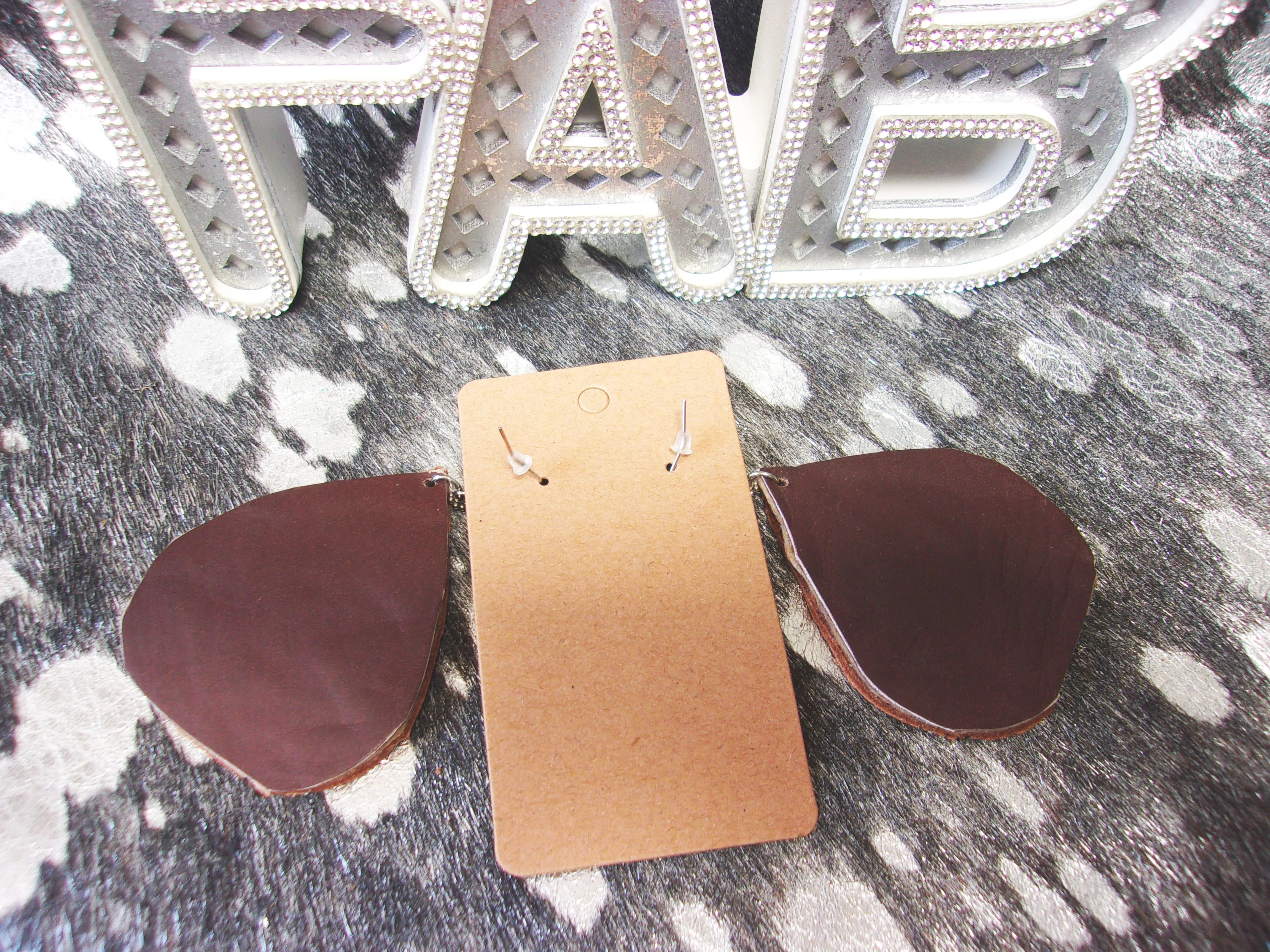 Leather Earrings ER31