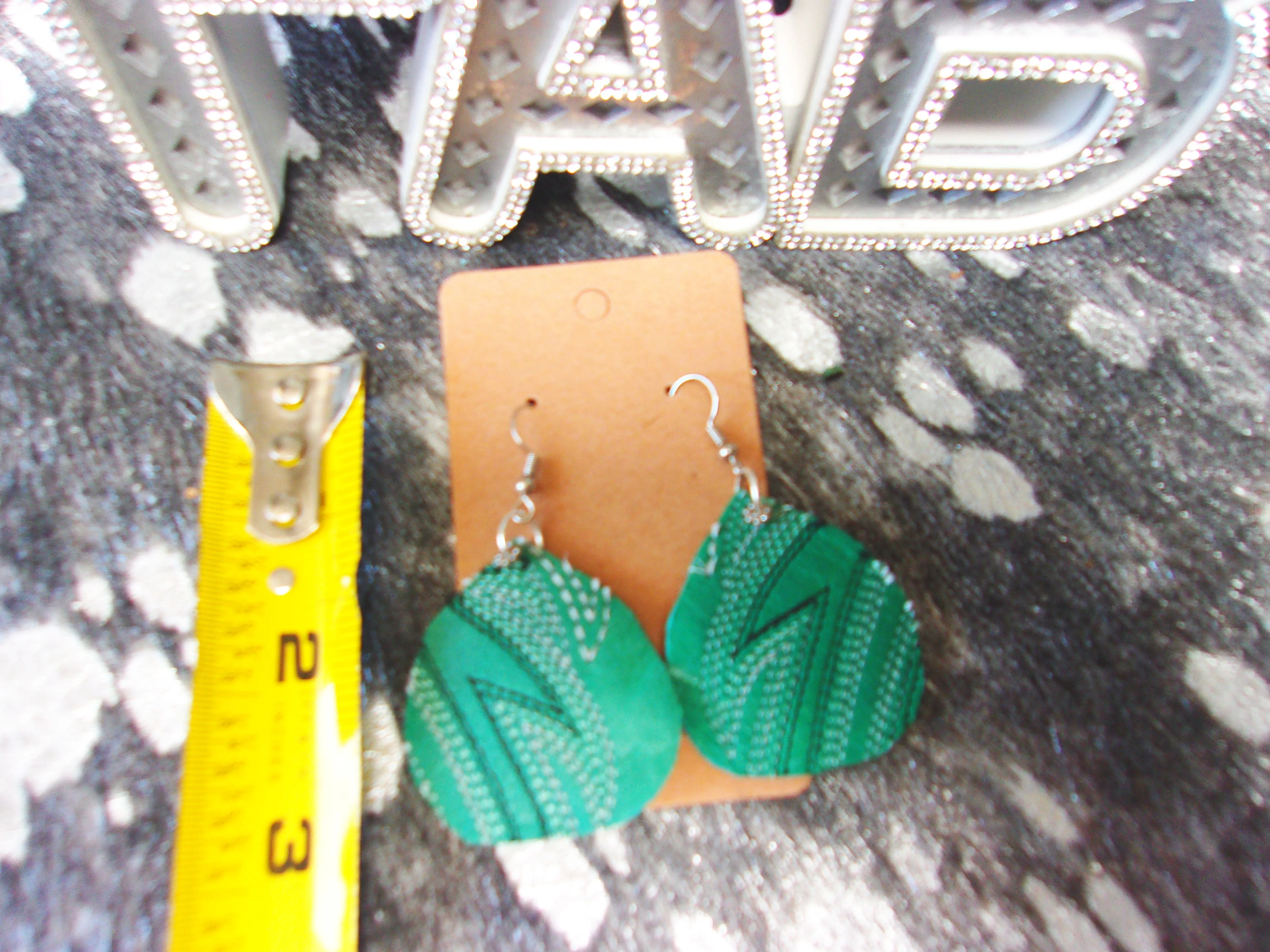 Leather Earrings ER60