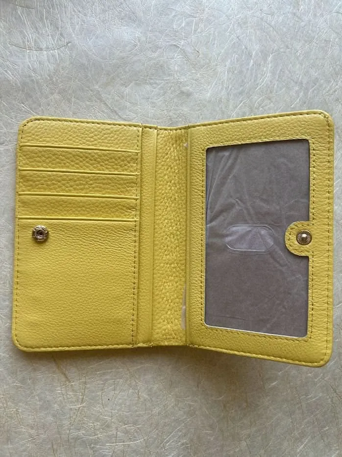 Leather Wallet, Sophia Full Grain Card  Wallet