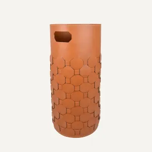 limac design lumia woven leather umbrella stand