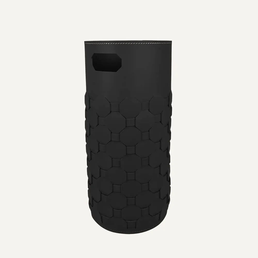 limac design lumia woven leather umbrella stand