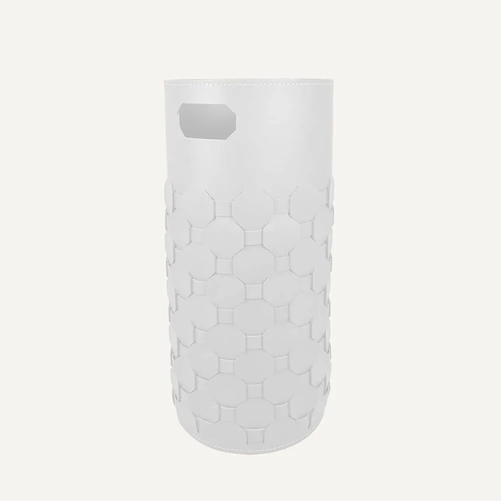 limac design lumia woven leather umbrella stand