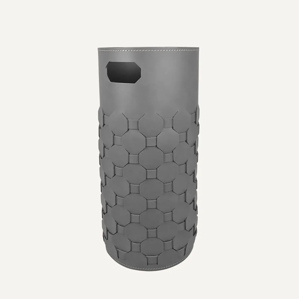 limac design lumia woven leather umbrella stand