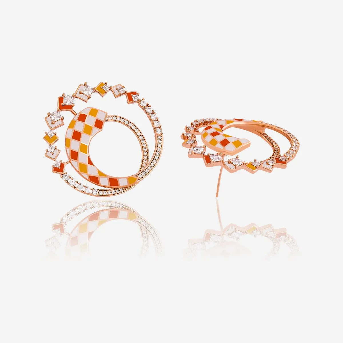 Meenakari Zircon Earring 169720