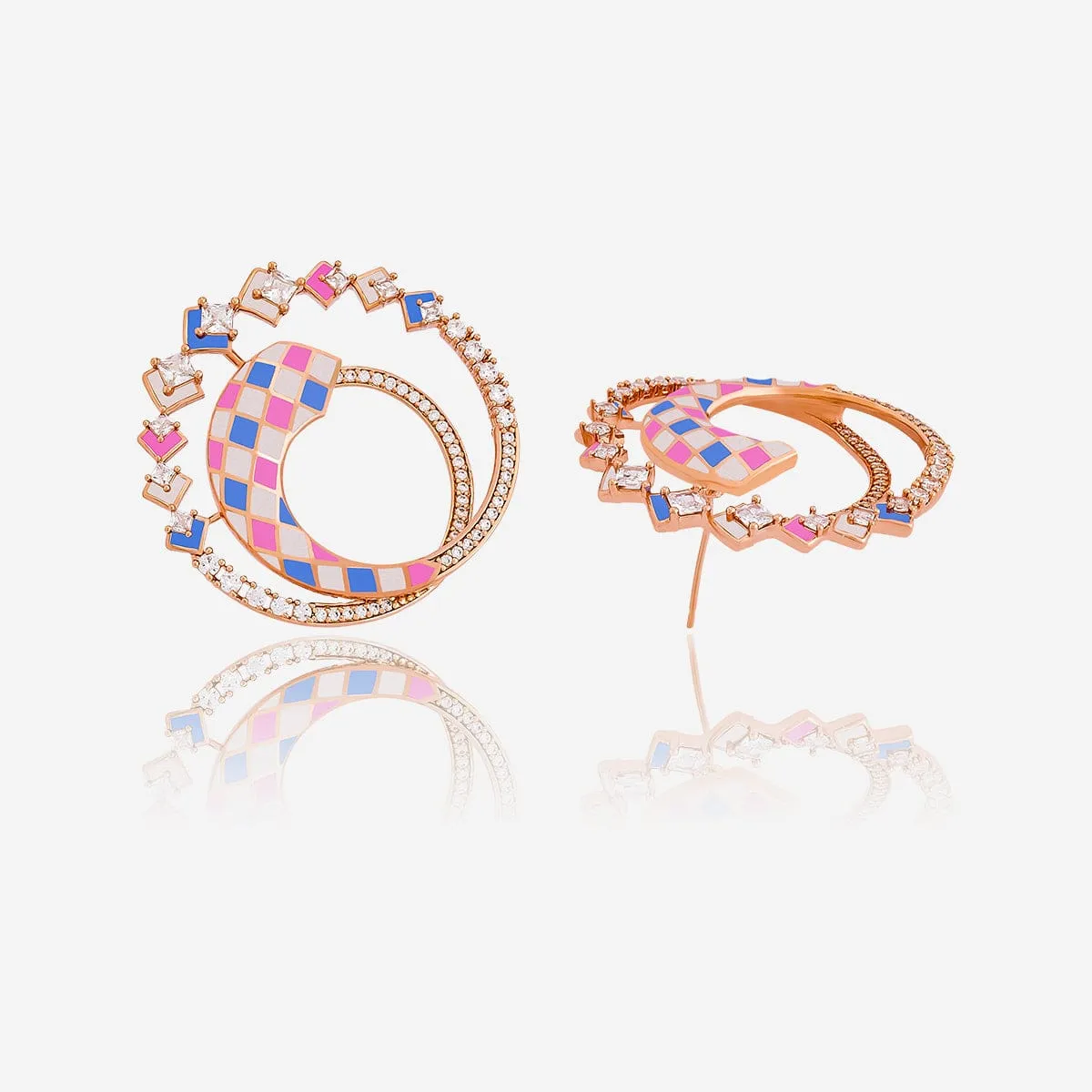 Meenakari Zircon Earring 169720