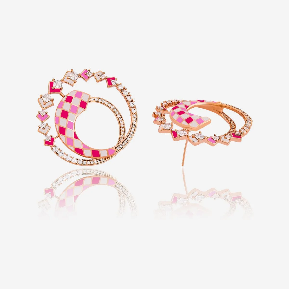 Meenakari Zircon Earring 169720