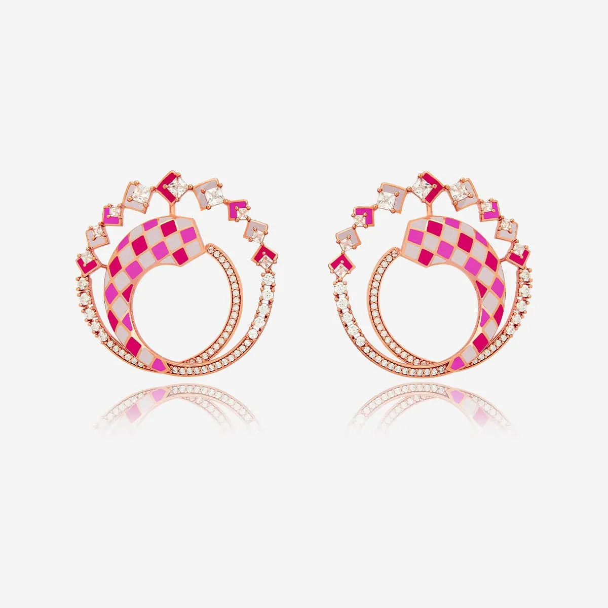 Meenakari Zircon Earring 169720