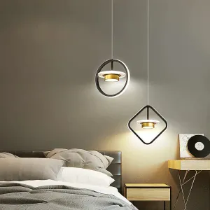 Nordic Bedroom Bedside Chandelier Modern Light Luxury Creative Bedroom Chandelier Bar Restaurant Single-headed Small Chandelier