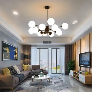 Nordic Living Room Chandelier Light Luxury Lamps