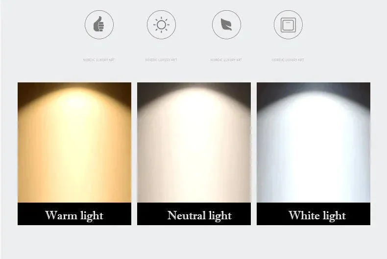 Nordic Living Room Chandelier Light Luxury Lamps