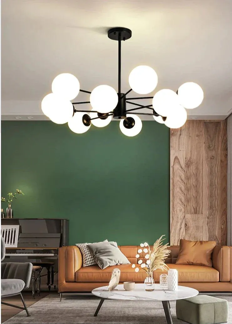 Nordic Living Room Chandelier Light Luxury Lamps