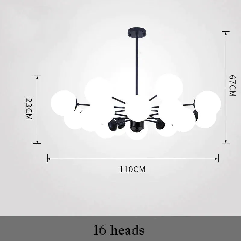 Nordic Living Room Chandelier Light Luxury Lamps
