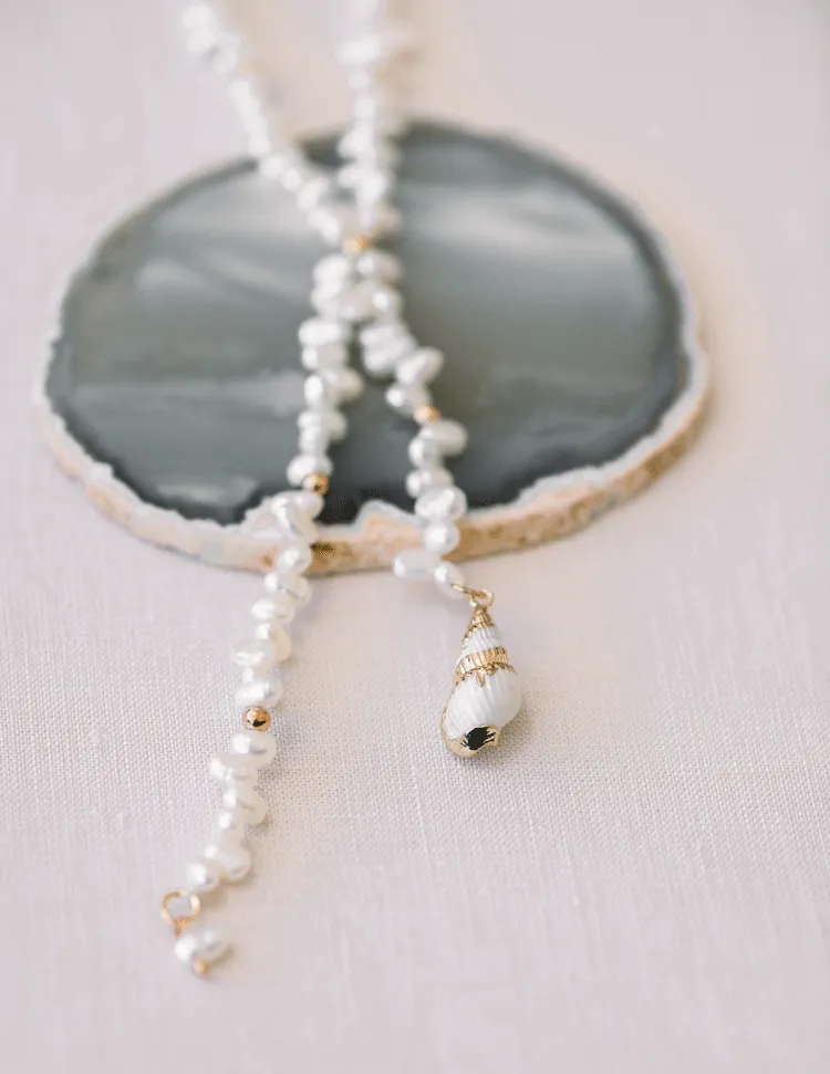 Nuage Ocean - Peal Harbor Necklace
