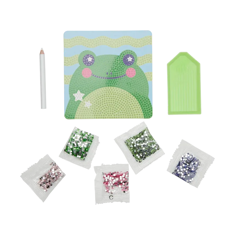 Ooly Razzle Dazzle D.I.Y. Mini Gem Art Kit / Funny Frog