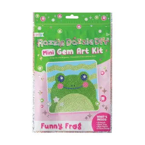 Ooly Razzle Dazzle D.I.Y. Mini Gem Art Kit / Funny Frog